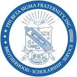 Phi Beta Sigma crest showing colors of blue and white